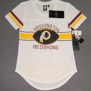 Washington Redskins Embroidered Jersey Shirt Ladies Women's Girls NWT NFL S